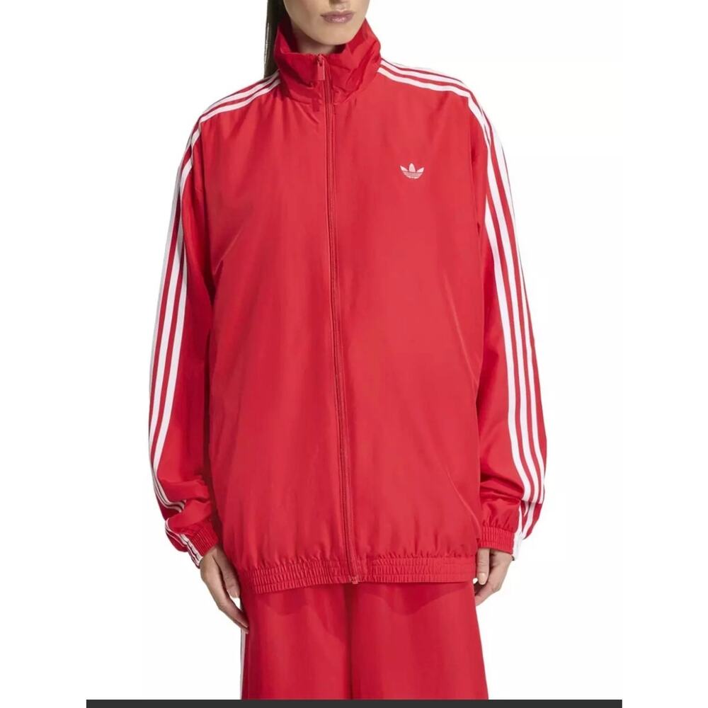 NEW ADIDAS ORIGINALS Adilenium Women's XL Tracksuit Red